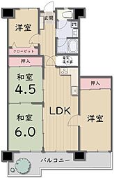 アイランドコート郷東町 4LDKの間取図画像