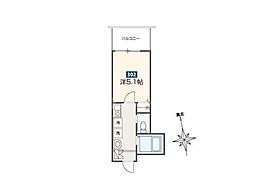 JR総武本線 新小岩駅 徒歩5分の賃貸アパート 3階1Kの間取り