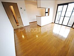 都営新宿線 瑞江駅 徒歩9分の賃貸マンション 1階2LDKのリビング/ダイニング