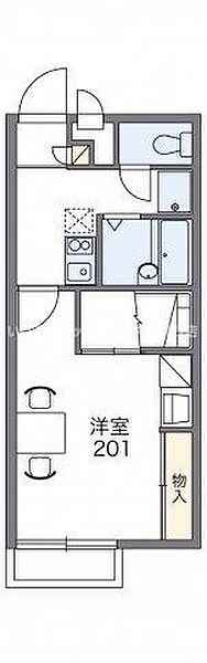 レオパレスＢＩＧ　ＳＴＯＮＥ 209｜香川県高松市太田上町(賃貸アパート1K・2階・22.70㎡)の写真 その2