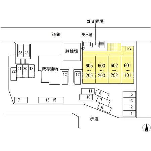 マンション ベアーズクラブ 405｜香川県高松市林町(賃貸マンション1R・4階・43.20㎡)の写真 その11