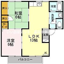 セジュールKEI Ａ／Ｂ棟 A 102 ｜ 香川県坂出市川津町（賃貸アパート2LDK・1階・53.43㎡） その2