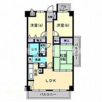 サンセリテ21 205 ｜ 香川県高松市昭和町2丁目15-13（賃貸マンション3LDK・2階・66.34㎡） その2