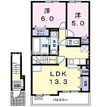 シャインヴァルトＡ 202 ｜ 香川県観音寺市坂本町3丁目2番62号（賃貸アパート2LDK・2階・58.04㎡） その2