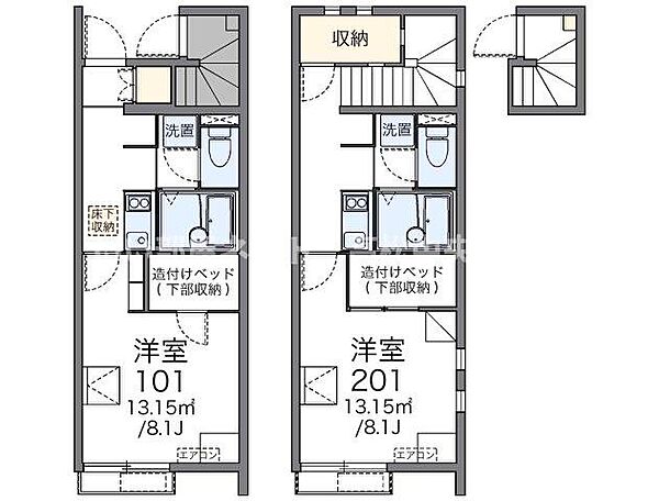 レオネクストキララII 209｜香川県善通寺市稲木町(賃貸アパート1K・2階・28.02㎡)の写真 その2