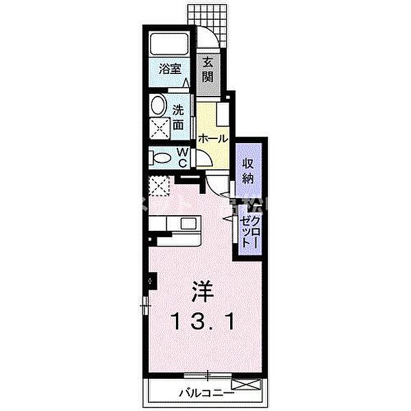 ニュー　ラベリー・サイルII 103｜香川県坂出市久米町2丁目(賃貸アパート1R・1階・36.69㎡)の写真 その2