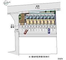 レオパレスCartier勅使K 206 ｜ 香川県高松市勅使町（賃貸アパート1K・2階・23.18㎡） その18