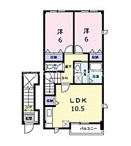 グラスランド　レジデンス　Ｄ 202 ｜ 香川県高松市檀紙町1729番地1（賃貸アパート2LDK・2階・56.48㎡） その2