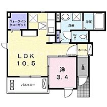 グランデ　シーナI 101 ｜ 香川県高松市上天神町664番地（賃貸アパート1LDK・1階・36.41㎡） その2