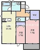 MITSUI CREST COURT 301 ｜ 香川県高松市木太町468（賃貸アパート2LDK・3階・53.58㎡） その2