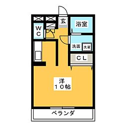 ソフィア南本町 ワンルームの間取図画像