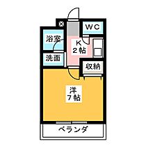 サンロードＢ  ｜ 静岡県裾野市伊豆島田（賃貸マンション1K・2階・24.75㎡） その2