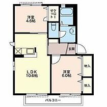 ＳＵＮＭＡＬＬ　ＤＡＩＢＡ　Ａ  ｜ 静岡県三島市大場（賃貸アパート2LDK・2階・49.80㎡） その2