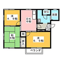 間取図画像 3DK