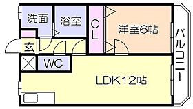 コーポラス青柳 305 ｜ 福岡県久留米市東合川8丁目6-38（賃貸マンション1LDK・3階・41.25㎡） その2