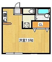 福岡県久留米市田主丸町豊城473-6（賃貸アパート1R・1階・24.84㎡） その2