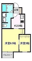 CASA上津 103 ｜ 福岡県久留米市上津町2192-18（賃貸アパート2K・1階・32.29㎡） その2