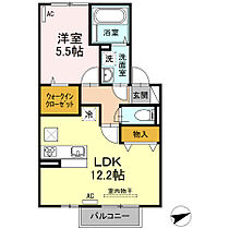 レクサリー 102〇 ｜ 福岡県久留米市梅満町43-1（賃貸アパート1LDK・1階・45.15㎡） その2