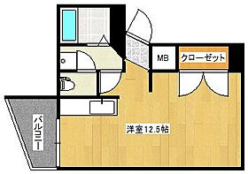 カサベルデ本町 803 ｜ 福岡県久留米市本町15-22（賃貸マンション1R・8階・27.65㎡） その2