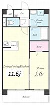 エル・グリシーヌ 102◎ ｜ 福岡県久留米市松ケ枝町5-1（賃貸マンション1LDK・1階・40.44㎡） その2