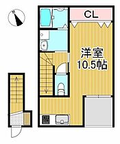 福岡県久留米市田主丸町秋成617-1（賃貸アパート1R・2階・33.01㎡） その2