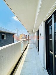 広々としたバルコニーです