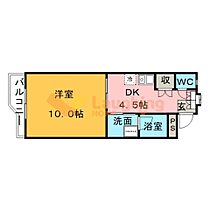 ハイツ櫛原プラスワン 302 ｜ 福岡県久留米市東櫛原町18-1（賃貸マンション1DK・3階・31.00㎡） その2