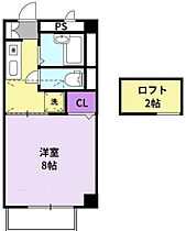 福岡県久留米市南薫西町1942-5（賃貸アパート1K・2階・26.49㎡） その2