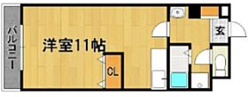 ガーデンハイツ朝妻 203 ｜ 福岡県久留米市朝妻町5-15（賃貸マンション1R・2階・34.00㎡） その2