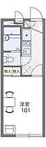 ミュルミューレ 104 ｜ 埼玉県志木市本町5丁目6-7（賃貸アパート1K・1階・19.87㎡） その2