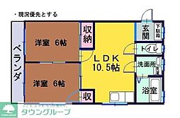 間取図画像 1DK