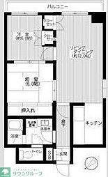 インテーク久里浜 2LDKの間取図画像