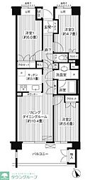 キャメロット上永谷 3LDKの間取図画像