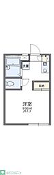 レオパレス長沢2 1Kの間取図画像