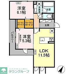 和～nagomi～ 2LDKの間取図画像