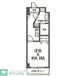 S-FORT横須賀海岸通り 1Kの間取図画像