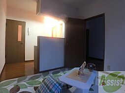 クルーズハウス東区役所前 3階1DKのリビング/ダイニング