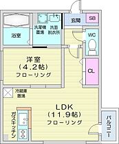 北海道札幌市北区北三十六条西6丁目2-16（賃貸マンション1LDK・2階・36.96㎡） その2