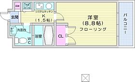 北海道札幌市東区北三十五条東1丁目（賃貸マンション1K・3階・24.36㎡） その2