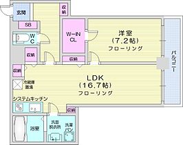 D’グラフォート札幌ステーションタワー  ｜ 北海道札幌市北区北八条西3丁目（賃貸マンション1LDK・8階・60.88㎡） その2