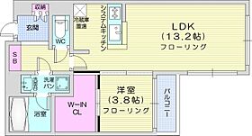 TheEight  ｜ 北海道札幌市北区北十七条西5丁目（賃貸マンション1LDK・4階・43.16㎡） その2