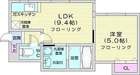 プールオムN10  ｜ 北海道札幌市東区北十条東2丁目（賃貸マンション1LDK・4階・30.57㎡） その2