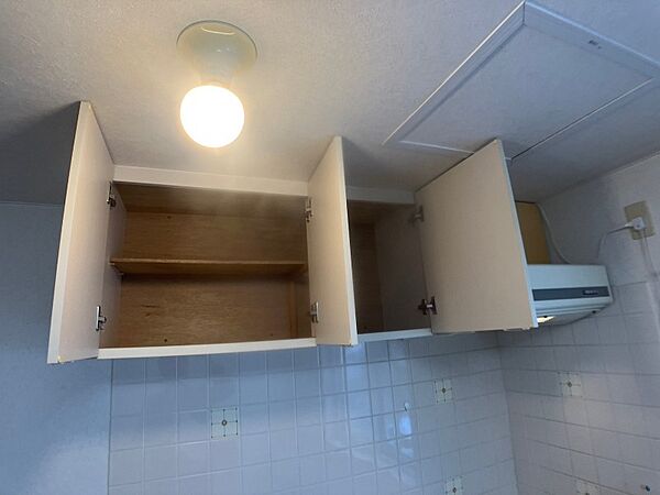 画像19:キッチン上の収納もたっぷり入るので、キッチンもすっきりです。