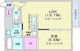 HS312  ｜ 北海道札幌市豊平区平岸三条12丁目（賃貸マンション1LDK・1階・34.56㎡） その2