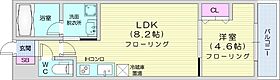 Monaco  ｜ 北海道札幌市白石区菊水五条3丁目（賃貸マンション1LDK・3階・31.68㎡） その2