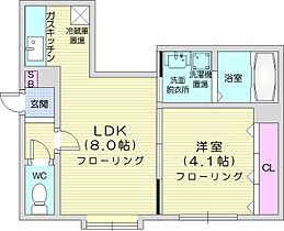 アールズグランデ  ｜ 北海道札幌市東区北十三条東14丁目（賃貸アパート1LDK・2階・28.39㎡） その2