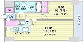 D’グラフォート札幌ステーションタワー  ｜ 北海道札幌市北区北八条西3丁目（賃貸マンション1LDK・20階・54.19㎡） その2