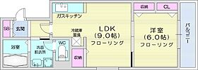 北海道札幌市北区北二十六条西7丁目1-22（賃貸マンション1LDK・3階・38.00㎡） その2