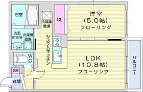 北海道札幌市北区北三十六条西3丁目（賃貸マンション1LDK・3階・36.96㎡） その2