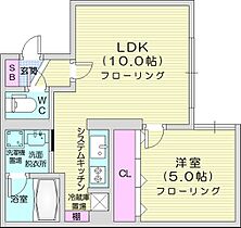 北海道札幌市東区北三十八条東16丁目（賃貸マンション1LDK・4階・35.81㎡） その2